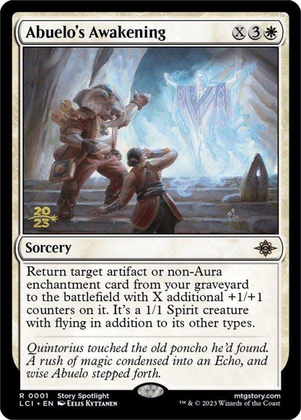 Abuelo s Awakening [The Lost Caverns of Ixalan Prerelease Cards] Online Hot Sale