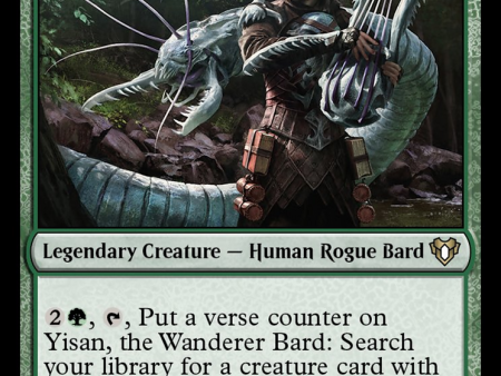 Yisan, the Wanderer Bard [Commander Masters] Hot on Sale