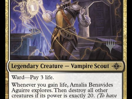 Amalia Benavides Aguirre (Promo Pack) [The Lost Caverns of Ixalan Promos] Online Sale