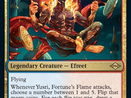 Yusri, Fortune s Flame (Bundle) [Modern Horizons 2] Online now