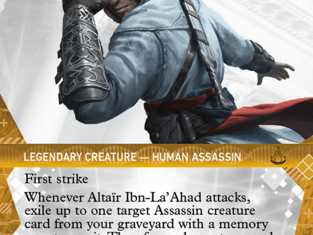 Altair Ibn-La Ahad (Showcase) [Assassin s Creed] Online