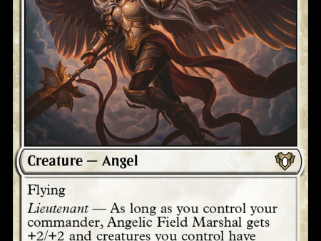 Angelic Field Marshal [Secret Lair: Angels] Hot on Sale