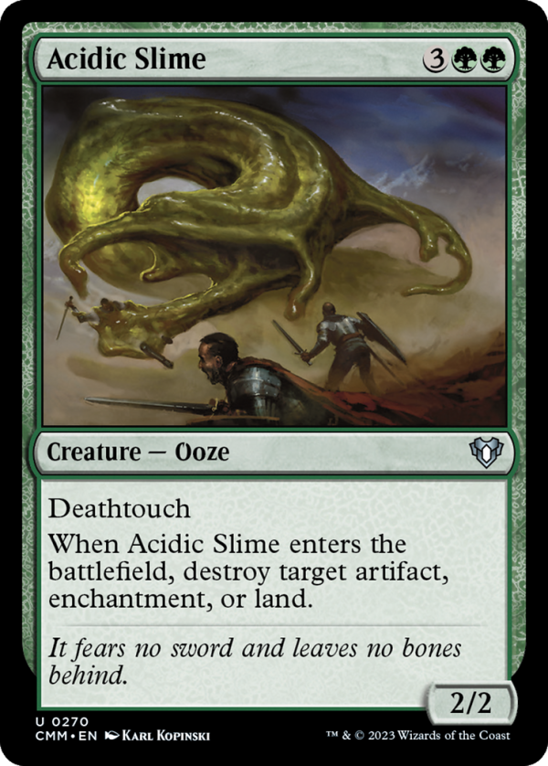 Acidic Slime [Commander Masters] on Sale