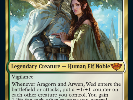 Aragorn and Arwen, Wed [The Lord of the Rings: Tales of Middle-Earth] Sale