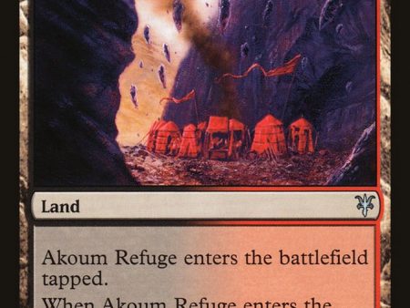 Akoum Refuge [Duel Decks: Sorin vs. Tibalt] For Discount