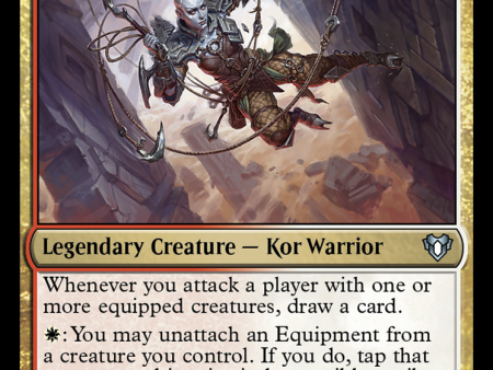 Akiri, Fearless Voyager [Commander Masters] on Sale