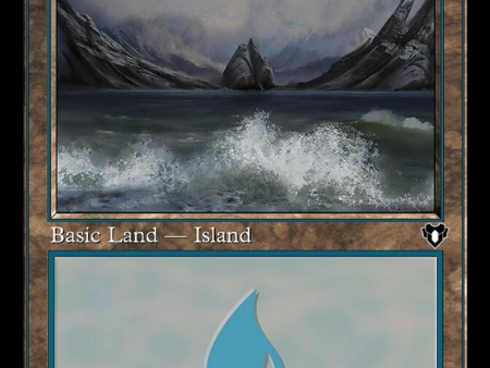 Island (442) (Retro) [Commander Masters] For Cheap