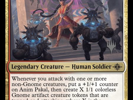 Anim Pakal, Thousandth Moon (Promo Pack) [The Lost Caverns of Ixalan Promos] For Discount