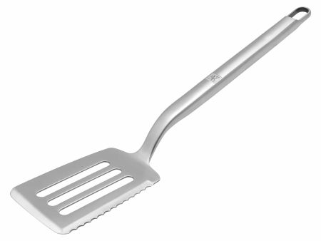 Zwilling BBQ+ Stainless Steel Grill Spatula with Serrated Edge Online now