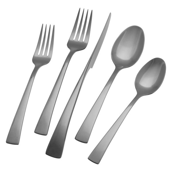 Zwilling Bellasera 20-pc 18 10 Stainless Steel Flatware Set - Slate Online Sale