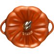 Staub Ceramic 16-oz Petite Pumpkin Cocotte - Burnt Orange Online now