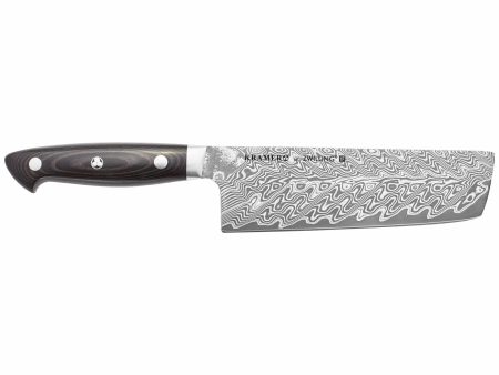 Kramer by Zwilling Euroline Damascus Collection 6.5-inch Nakiri Knife Sale