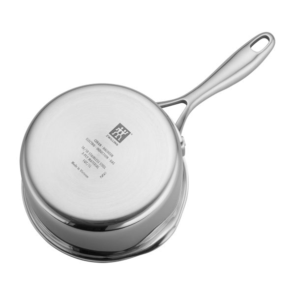 Zwilling Clad CFX 1-qt Stainless Steel Ceramic Nonstick Saucepan on Sale