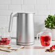 Zwilling Enfinigy Cool Touch 1.5-Liter Electric Kettle, Cordless Tea Kettle & Hot Water, Silver Sale