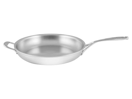 Demeyere Atlantis Proline 12.6-inch Stainless Steel Fry Pan with Helper Handle Hot on Sale