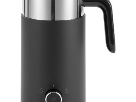 Zwilling Enfinigy Cool Touch Milk Frother, Hot and Cold Foam Electric Milk Frother, Velvety, Creamy Microbubbles for Milk and Plant-based Milk Substitutes - Black Online