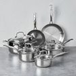 Henckels Clad H3 10-pc Stainless Steel Cookware Set Supply