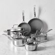 Henckels Clad H3 10-pc Stainless Steel Ceramic Nonstick Cookware Set Supply