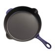 Staub Cast Iron 11-inch Traditional Skillet - Dark Blue Supply