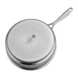 Zwilling Clad CFX 3-qt Stainless Steel Ceramic Nonstick Saute Pan Online Hot Sale