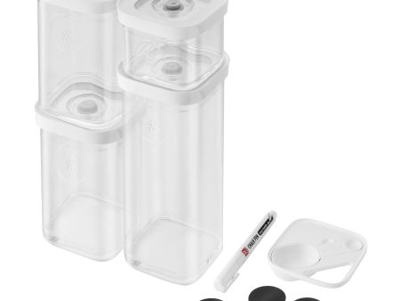 Zwilling Fresh & Save Cube Box Set, 6-pc, Plastic, Airtight Dry Food Storage Container, Small Cube Set on Sale