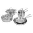 Henckels Clad H3 10-pc Stainless Steel Cookware Set Supply