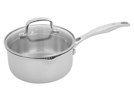 Henckels Clad H3 2-qt Stainless Steel Saucepan with Lid For Cheap