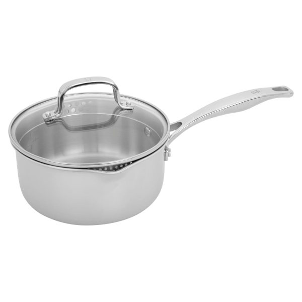 Henckels Clad H3 2-qt Stainless Steel Saucepan with Lid For Cheap