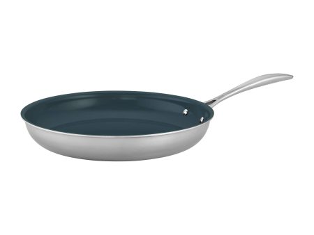 Zwilling Clad CFX 12-inch Stainless Steel Ceramic Nonstick Fry Pan Online Hot Sale