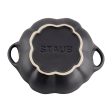 Staub Ceramic 24-oz Pumpkin Cocotte - Matte Black Hot on Sale