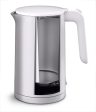 Zwilling Enfinigy Cool Touch 1.5-Liter Electric Kettle, Cordless Tea Kettle & Hot Water, Silver Sale