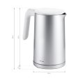 Zwilling Enfinigy Cool Touch 1.5-Liter Electric Kettle, Cordless Tea Kettle & Hot Water, Silver Sale