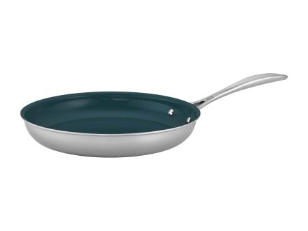 Zwilling Clad CFX 10-inch Stainless Steel Ceramic Nonstick Fry Pan Discount